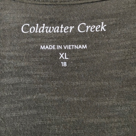 Coldwater Creek sleeveless top - Picture 3 of 5